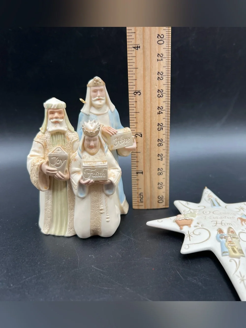 Hallmark Keepsake 2009 The Three Kings & Star Of Hope Christmas Ornament